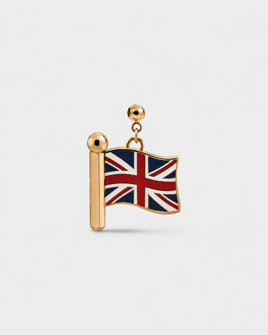 Charm flag UK (Golden)