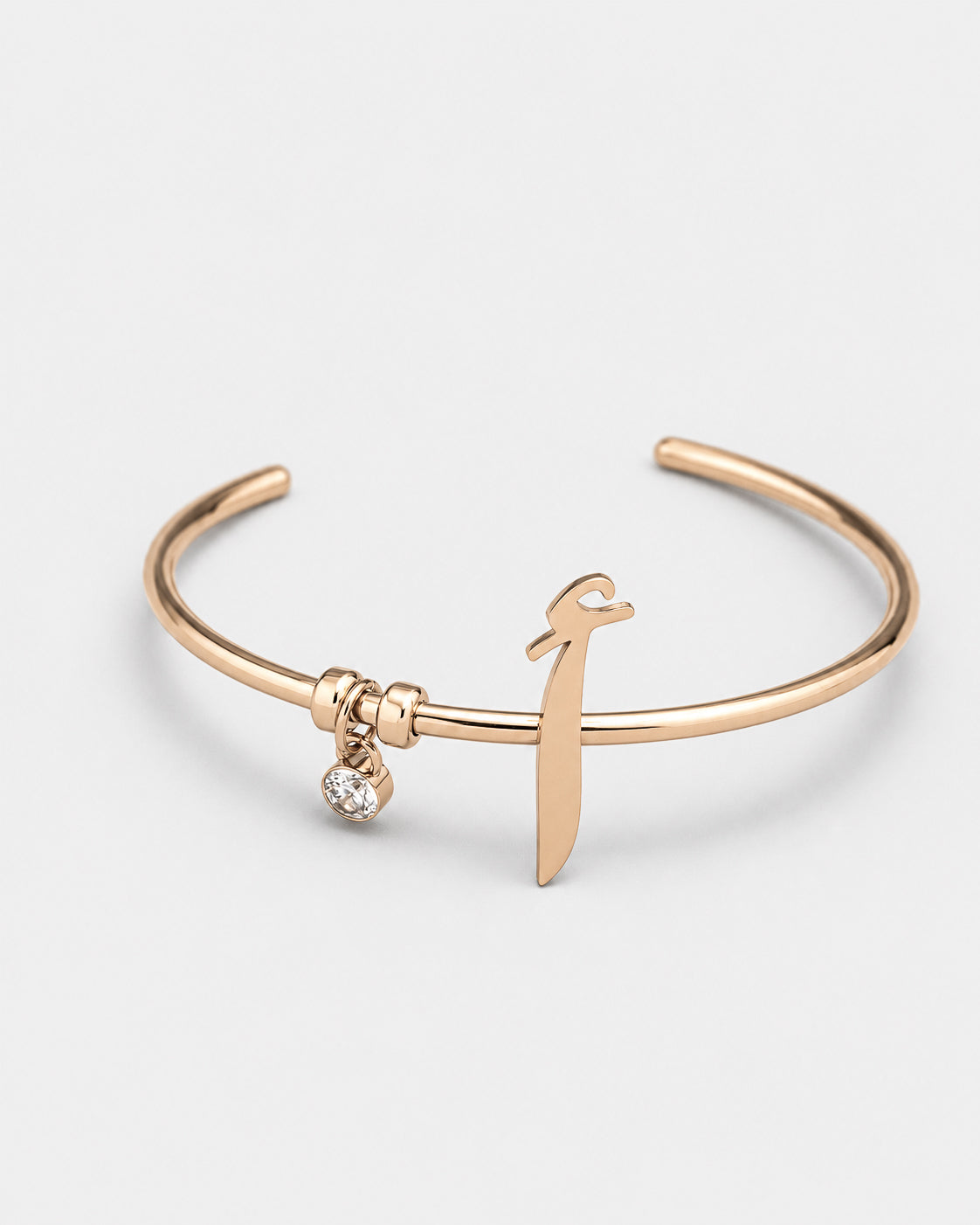 Calligraphed Initial Bracelet أ