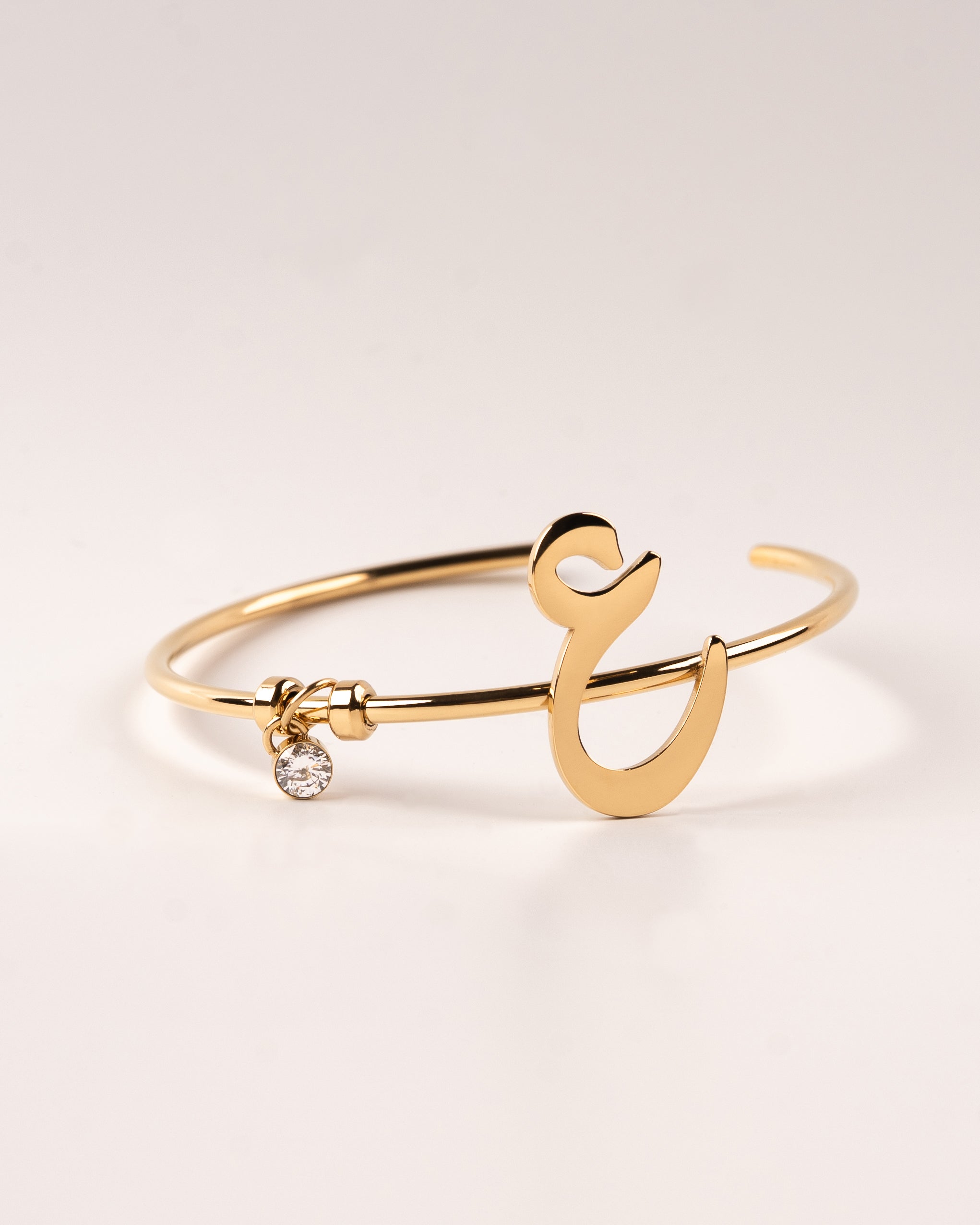 Arabic Initial Cuff ع