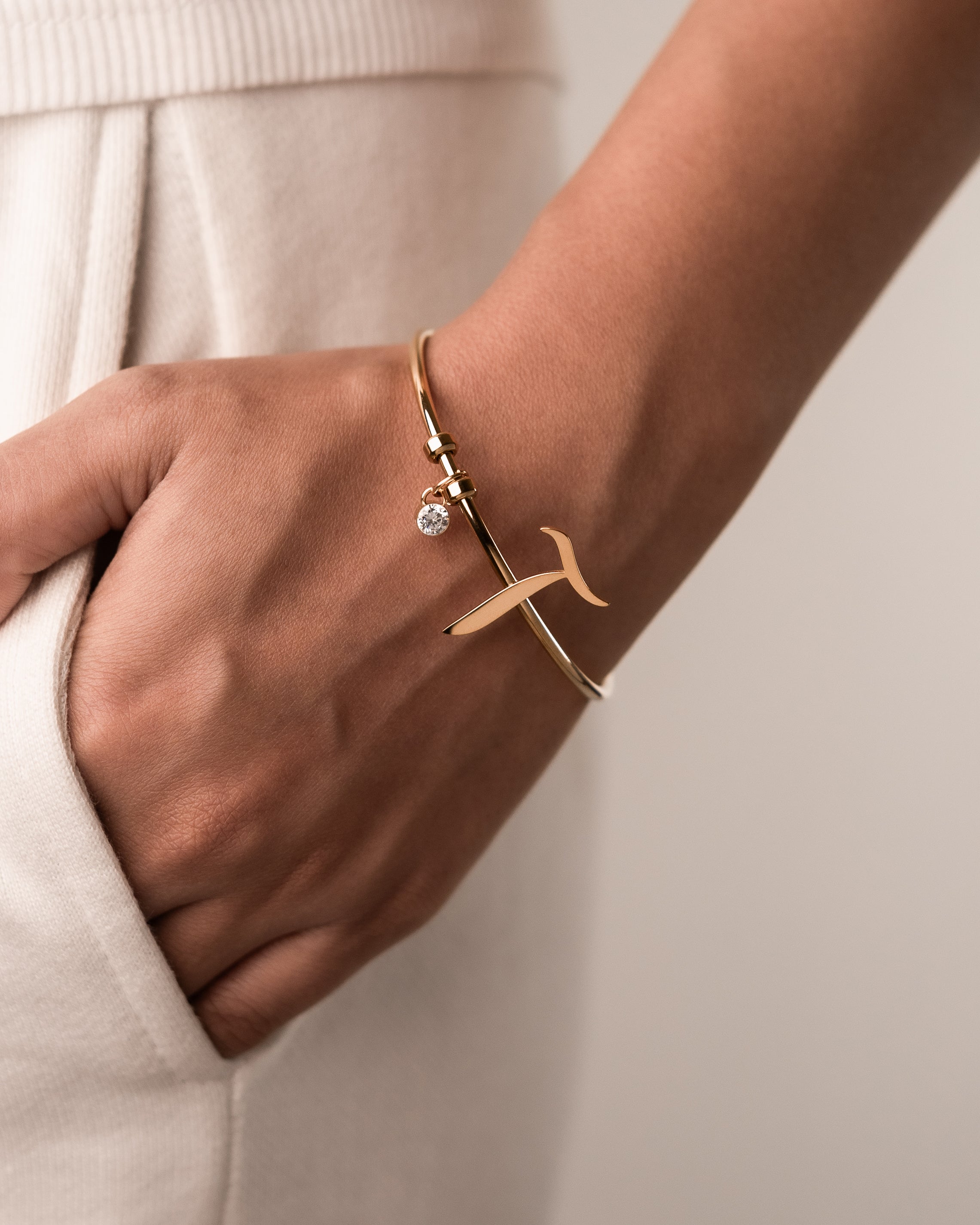 Arabic Initial Cuff آ