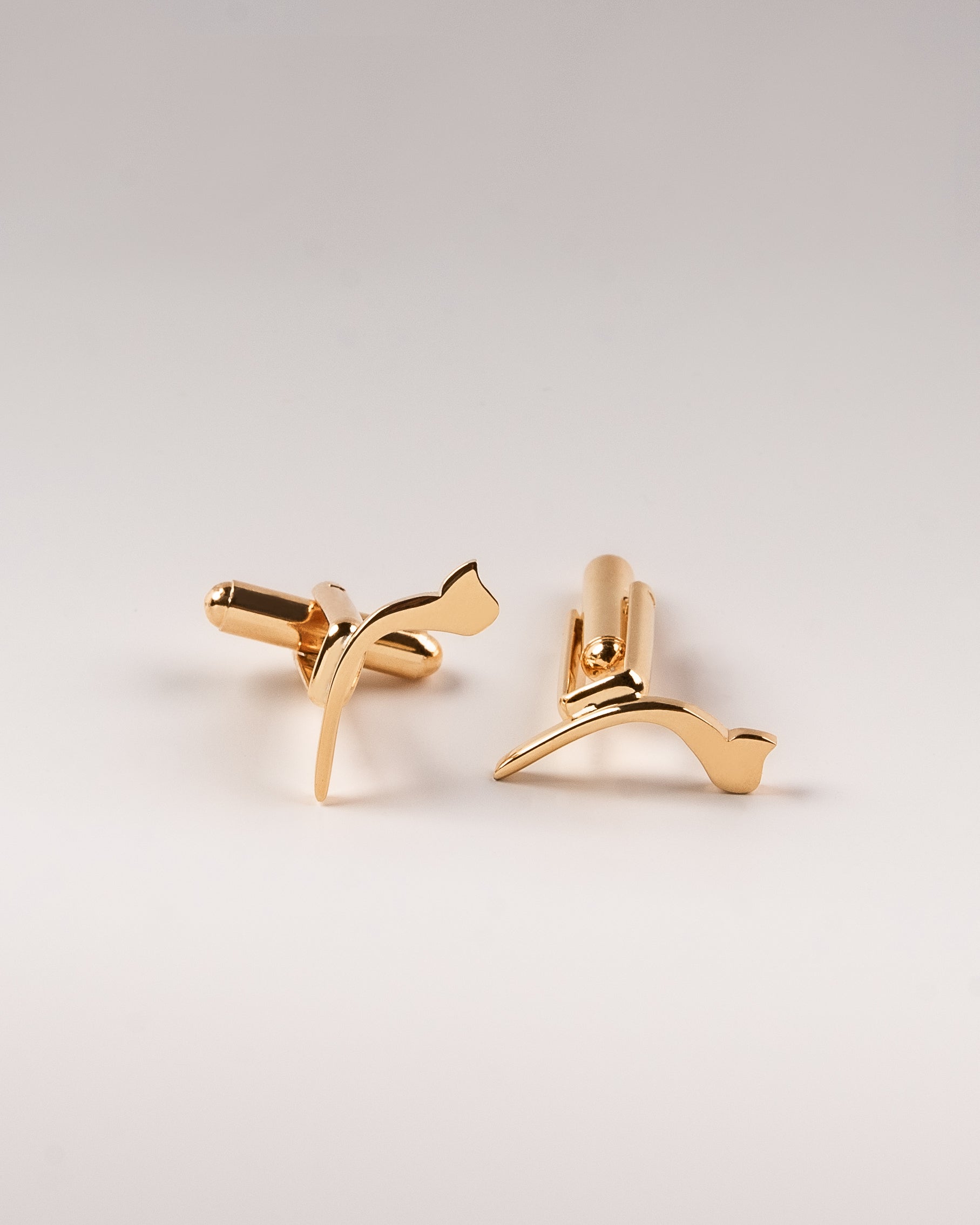 Calligraphed Arabic Initial Cufflinks