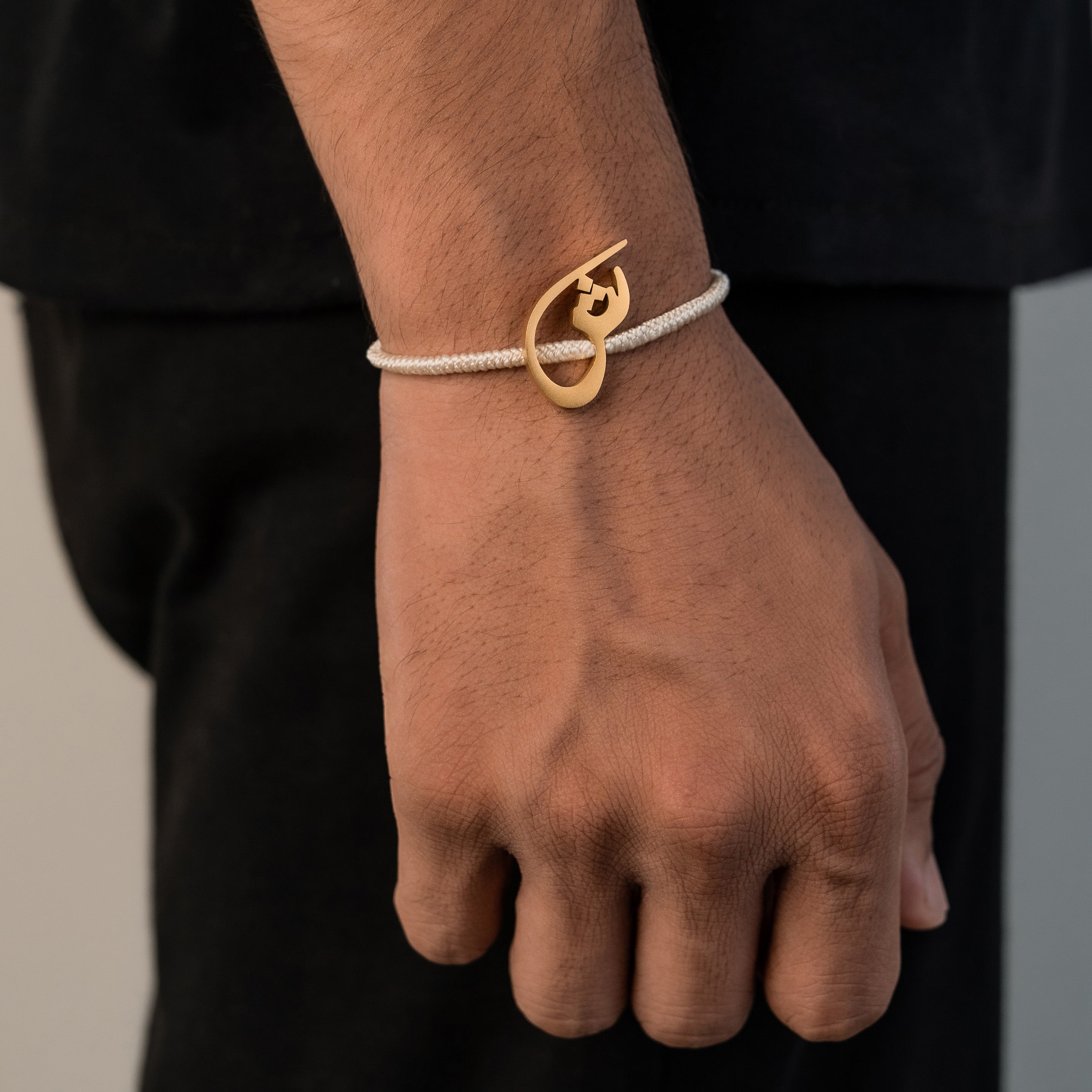 Arabic Initial Bracelet