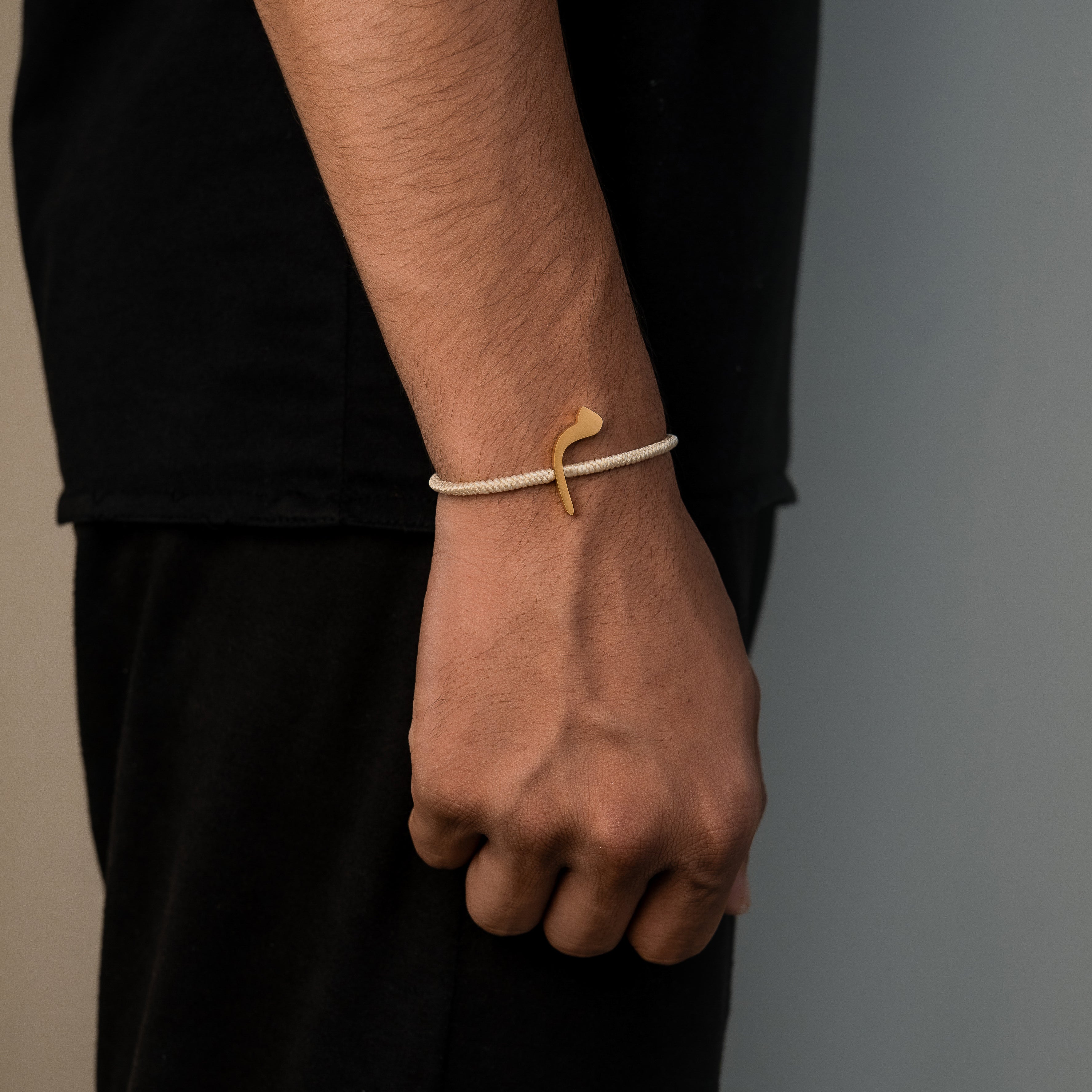 Arabic Initial Bracelet