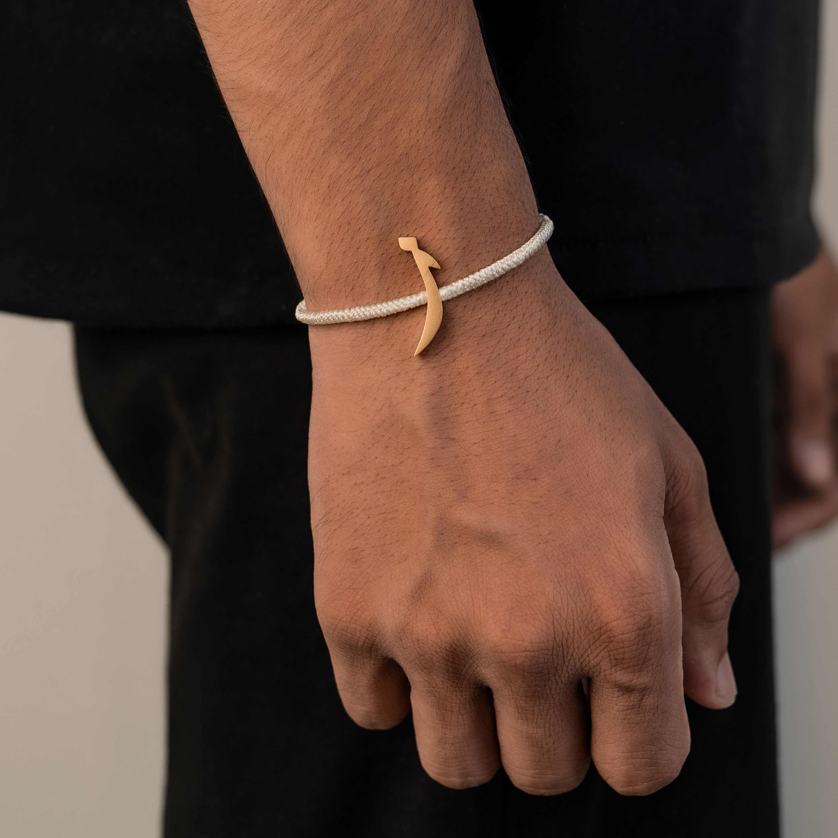 Arabic Initial Bracelet
