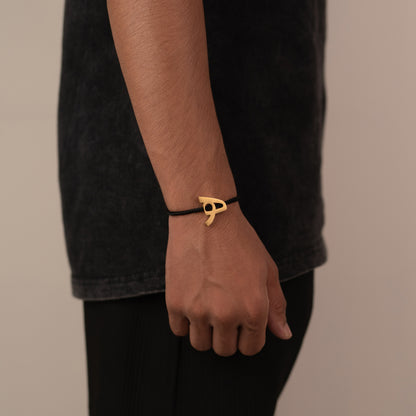 Arabic Initial Bracelet