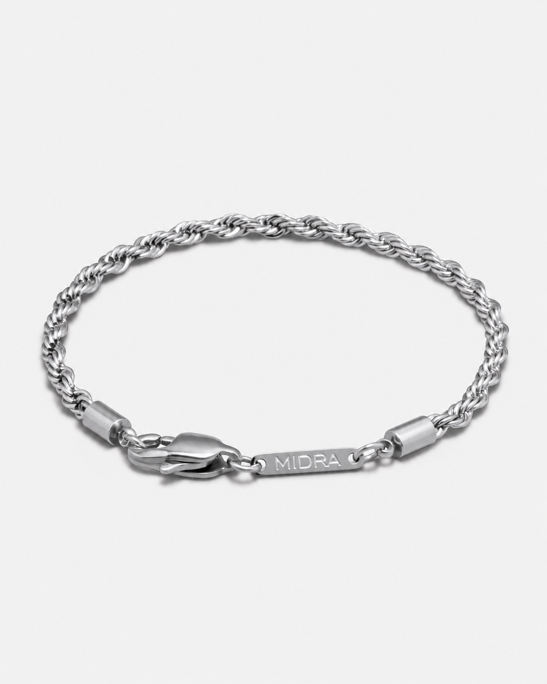 Rope Bracelet (Silver) 5mm