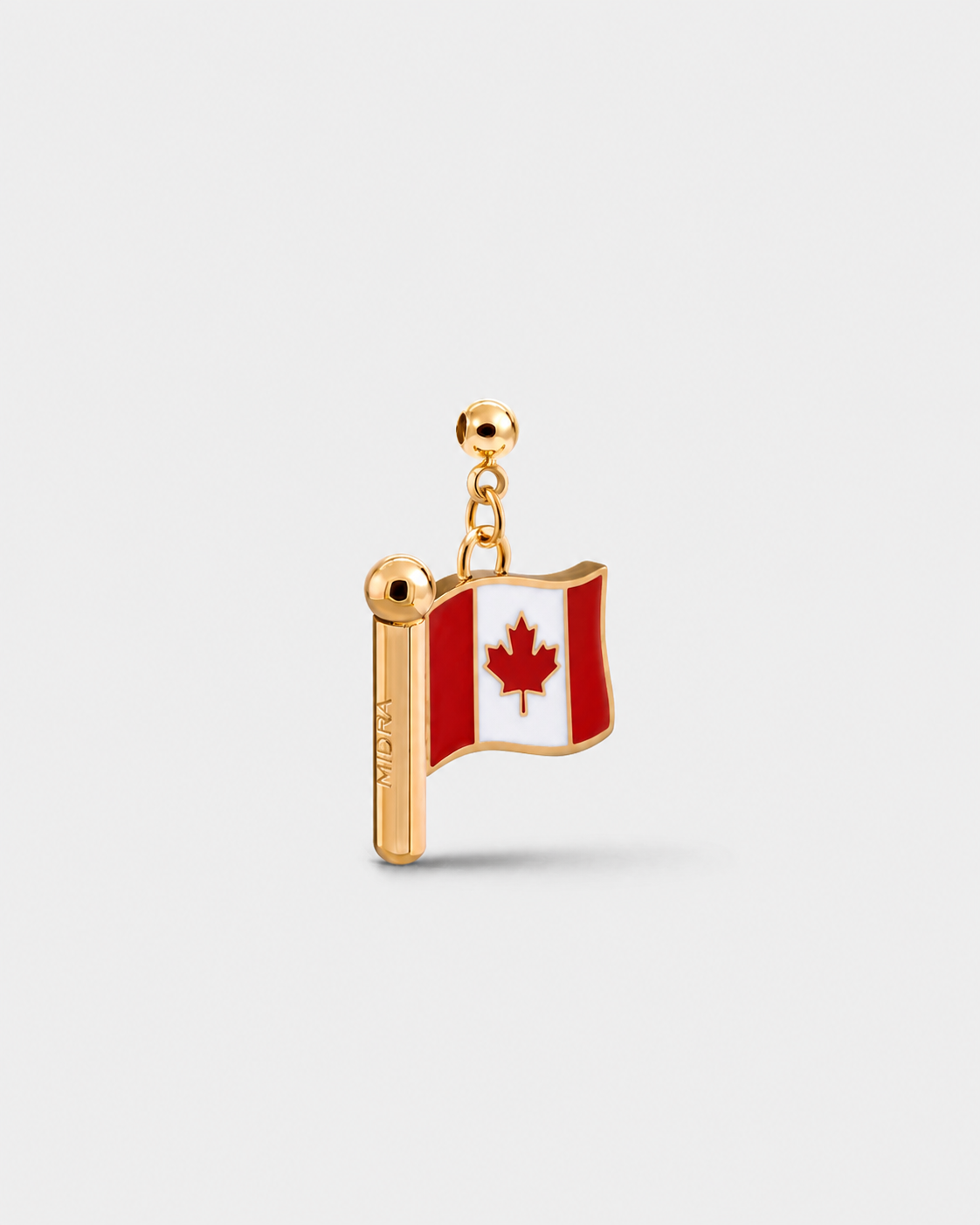 Charm flag Canada (Golden)