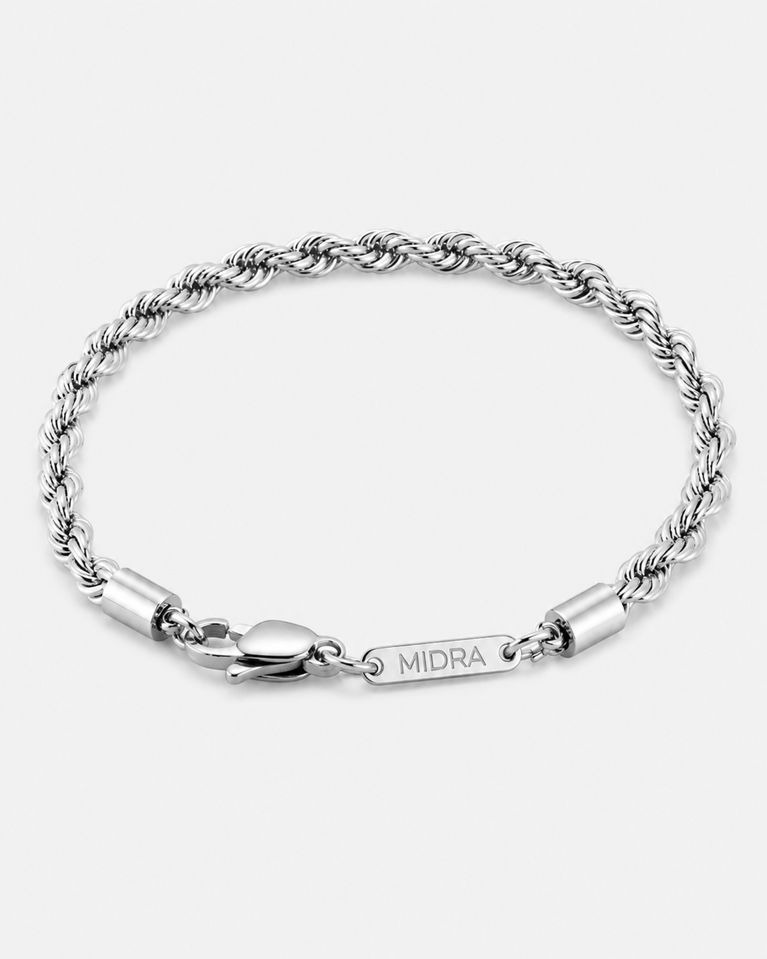 Rope Bracelet (Silver) 5mm