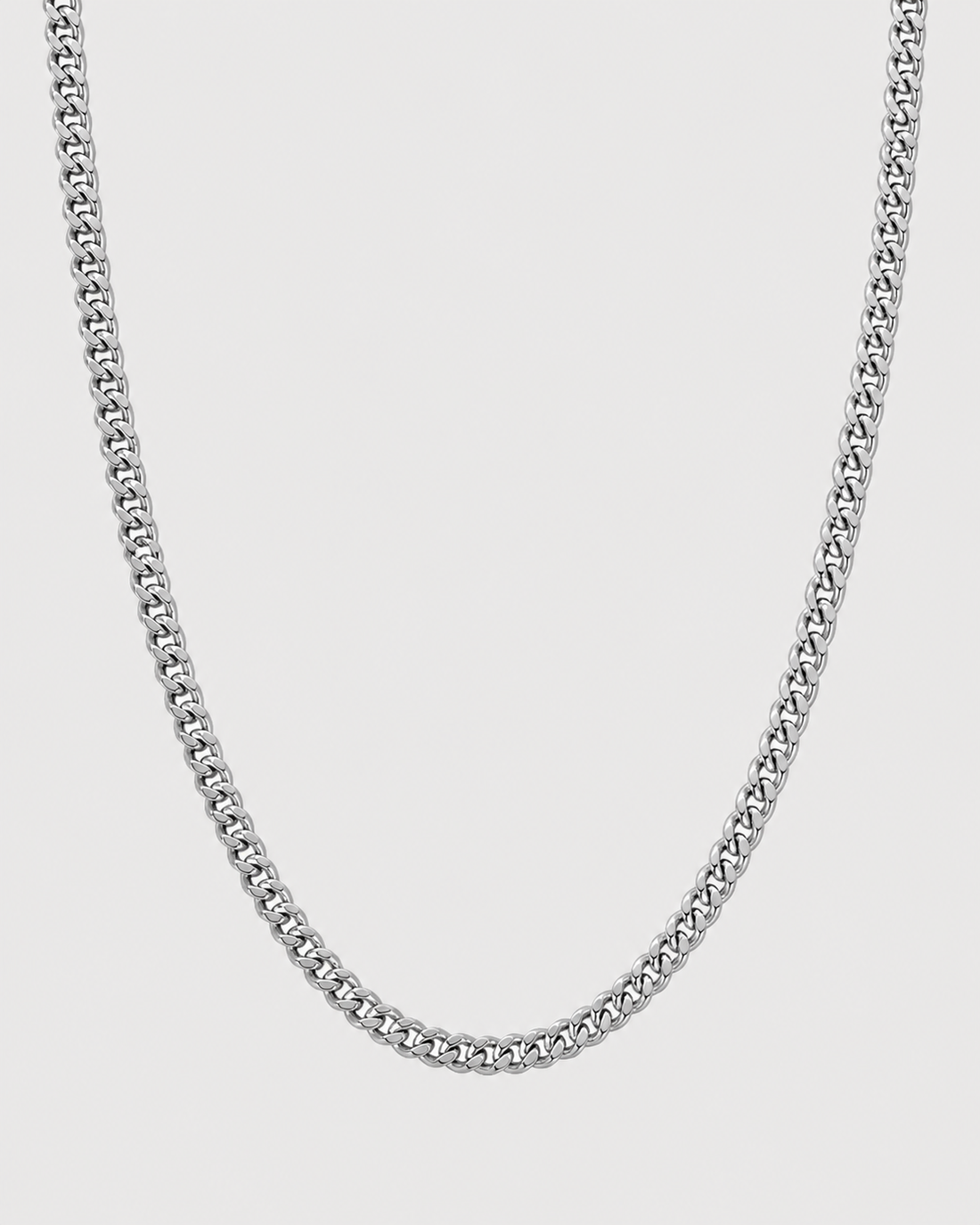 Cuban Chain (Silver) 2mm