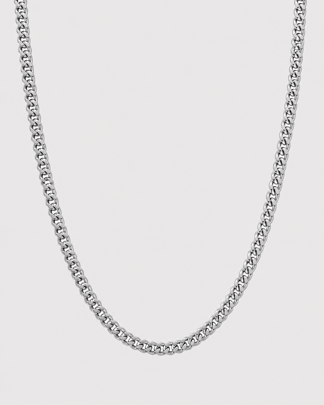 Cuban Chain (Silver) 2mm