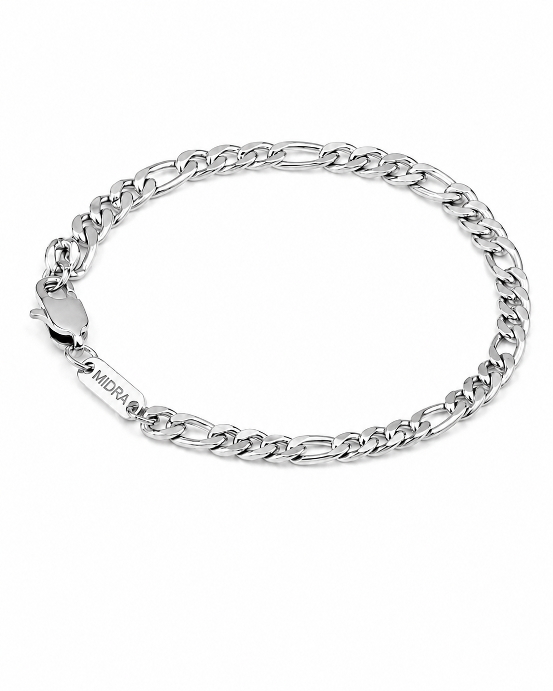 Figaro Bracelet (Silver) 5mm