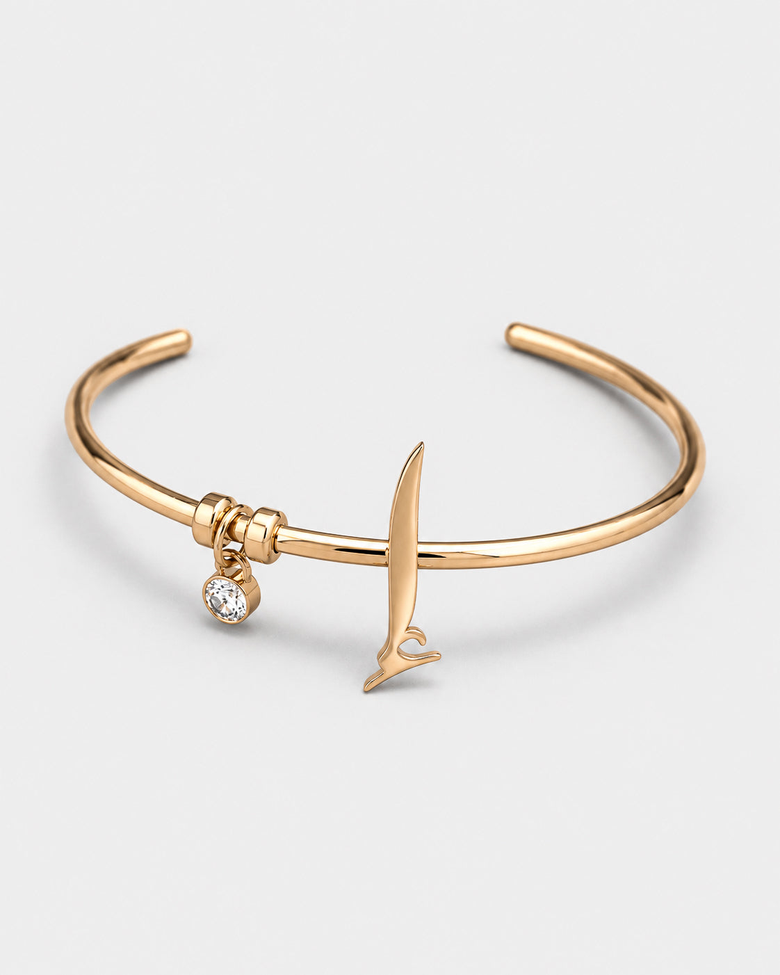 Calligraphed Initial Bracelet إ
