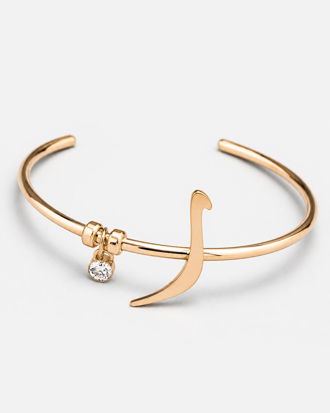 Calligraphed Initial Bracelet ر