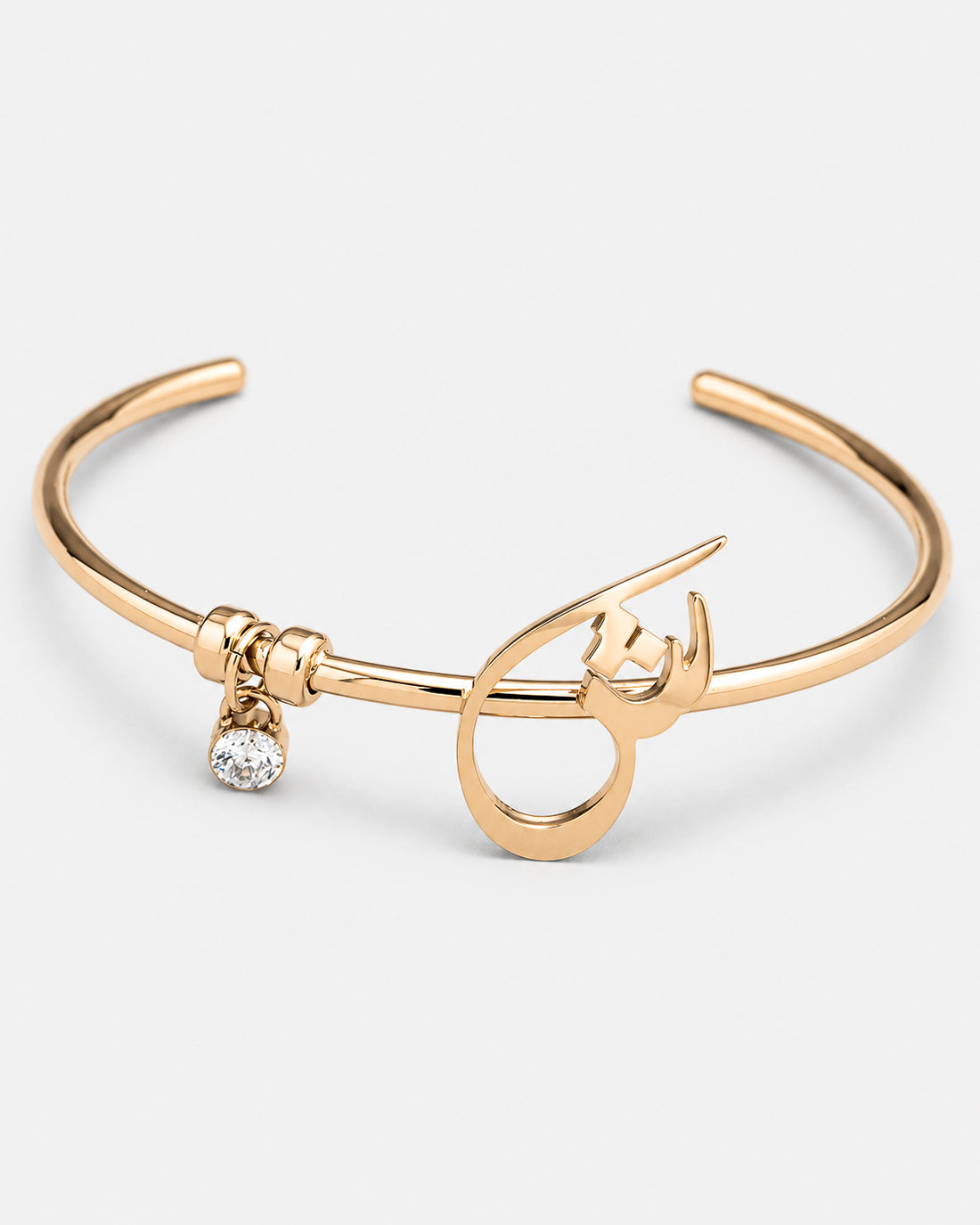 Calligraphed Initial Bracelet ش