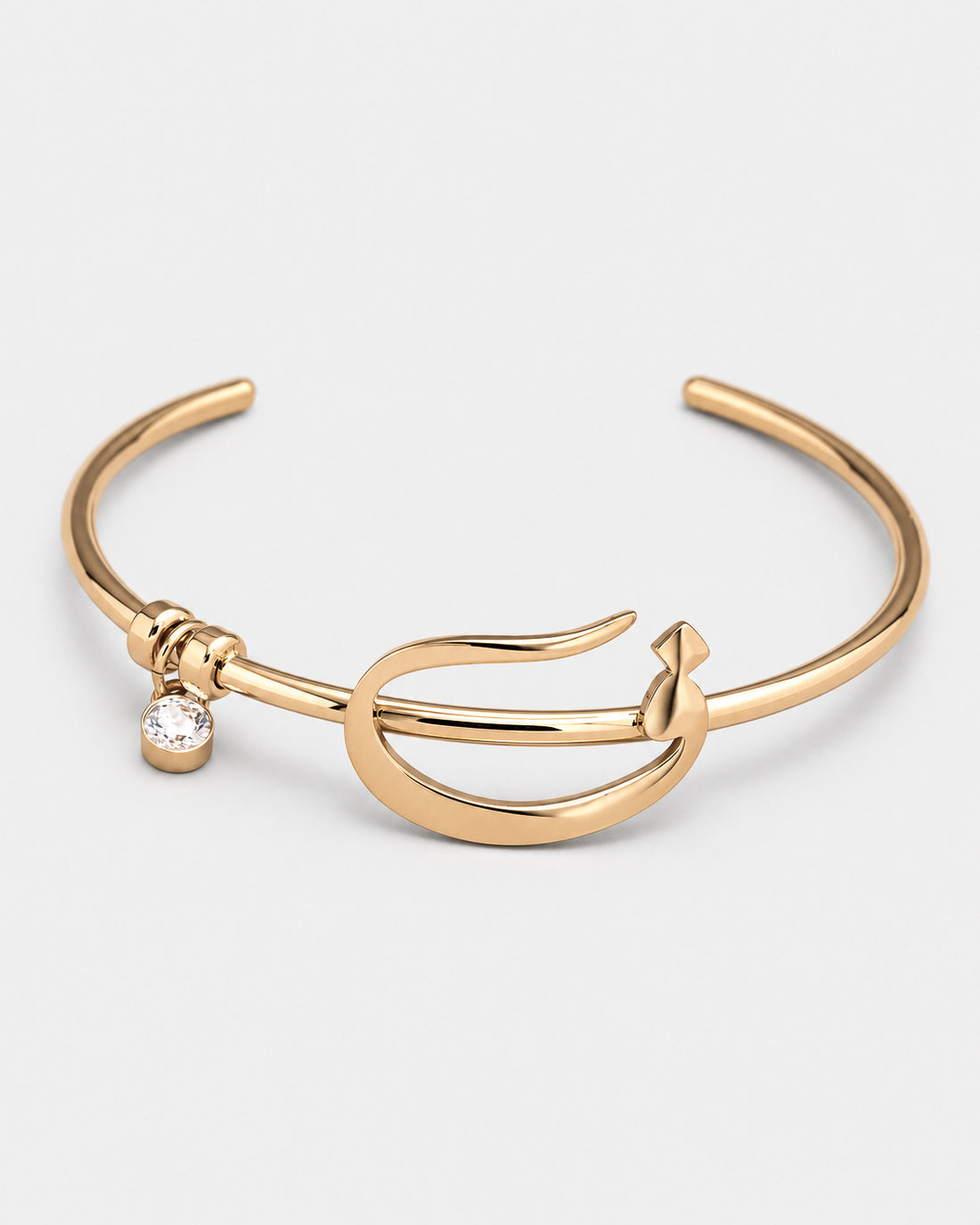 Calligraphed Initial Bracelet ف