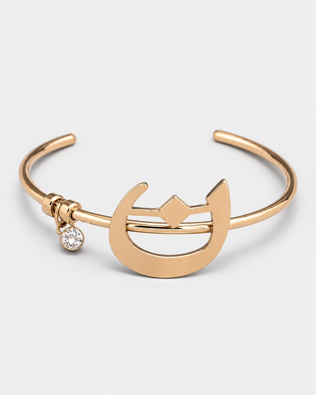 Calligraphed Initial Bracelet ن