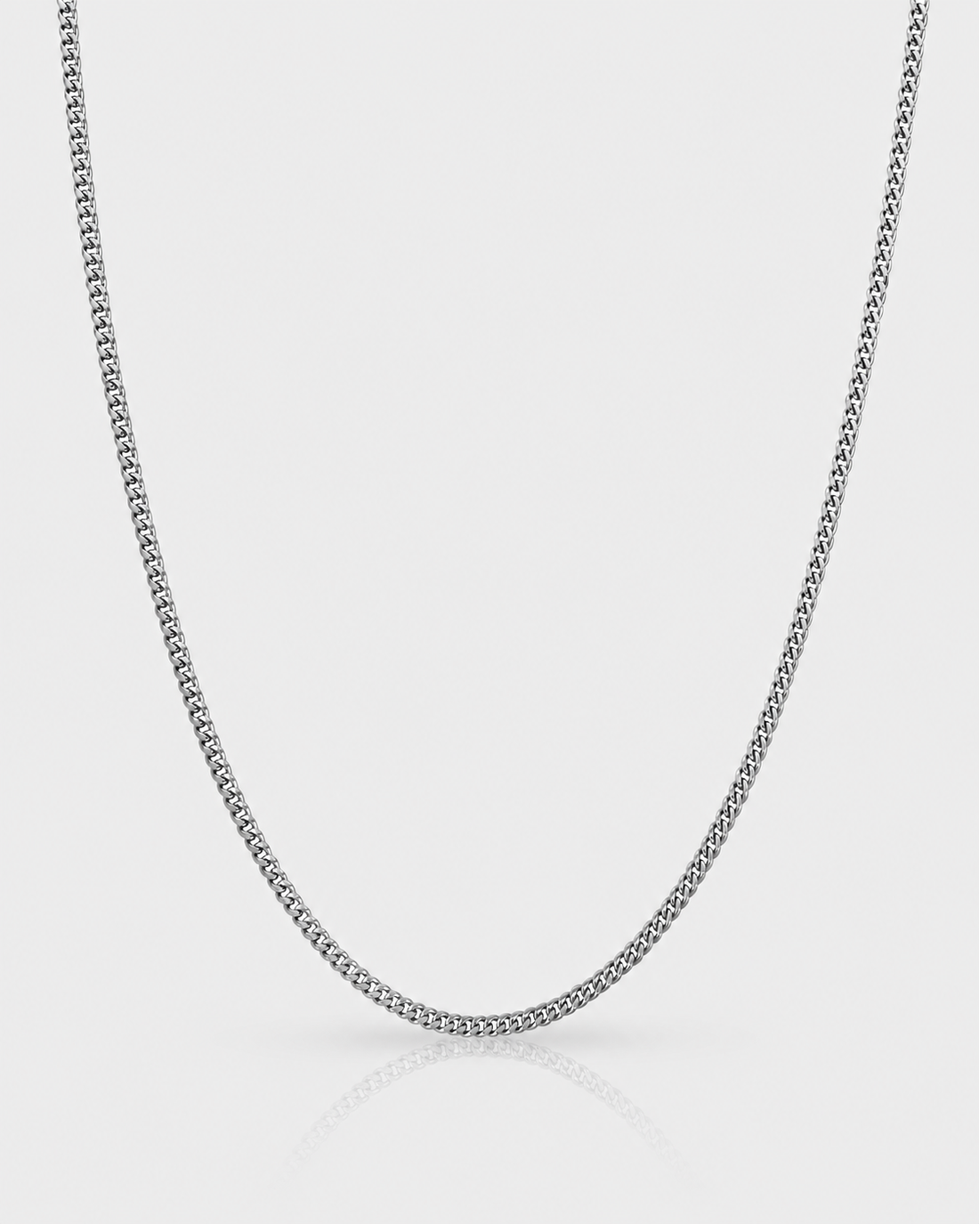 Cuban Chain (Silver) 2mm