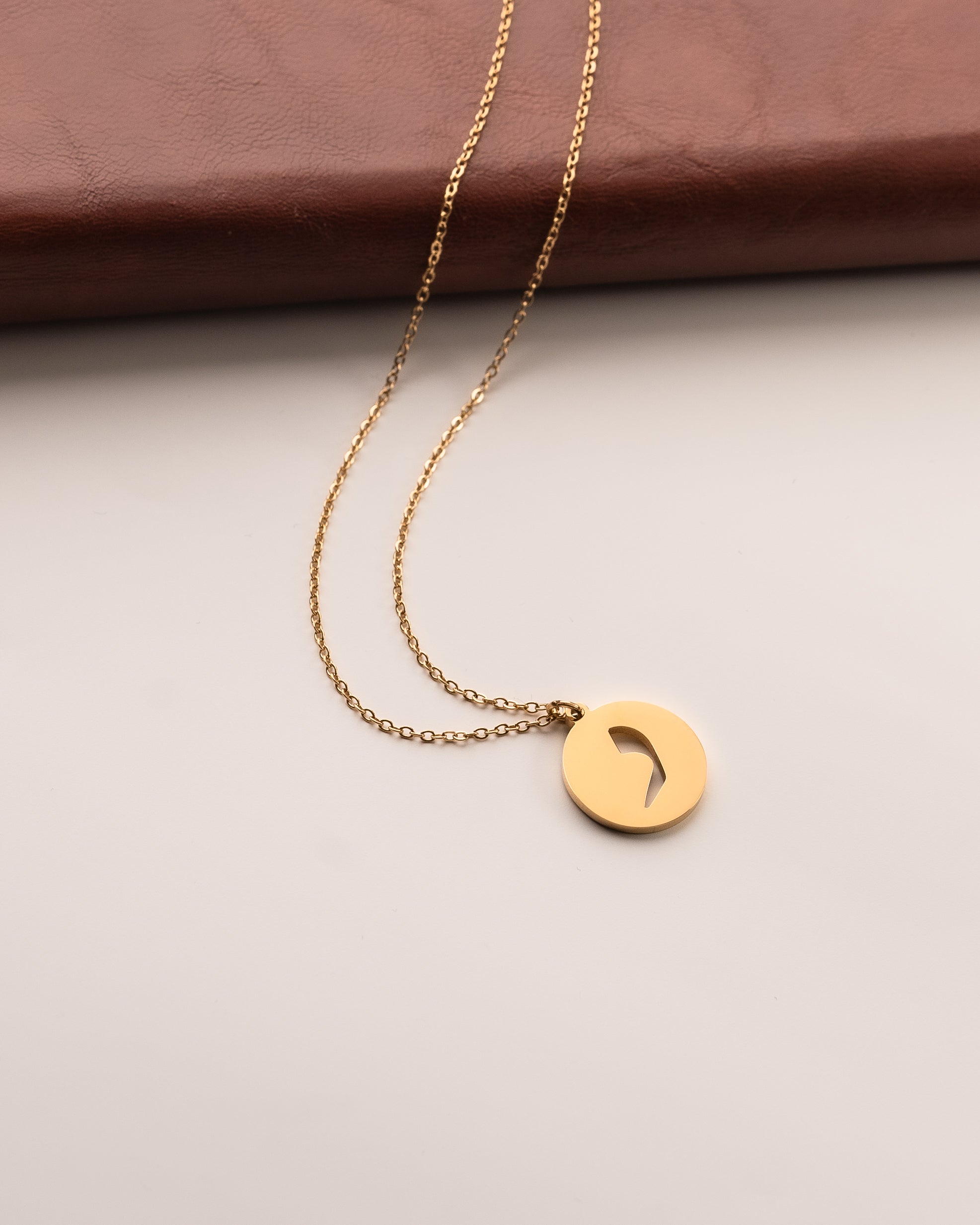 Arabic Letter Necklace د