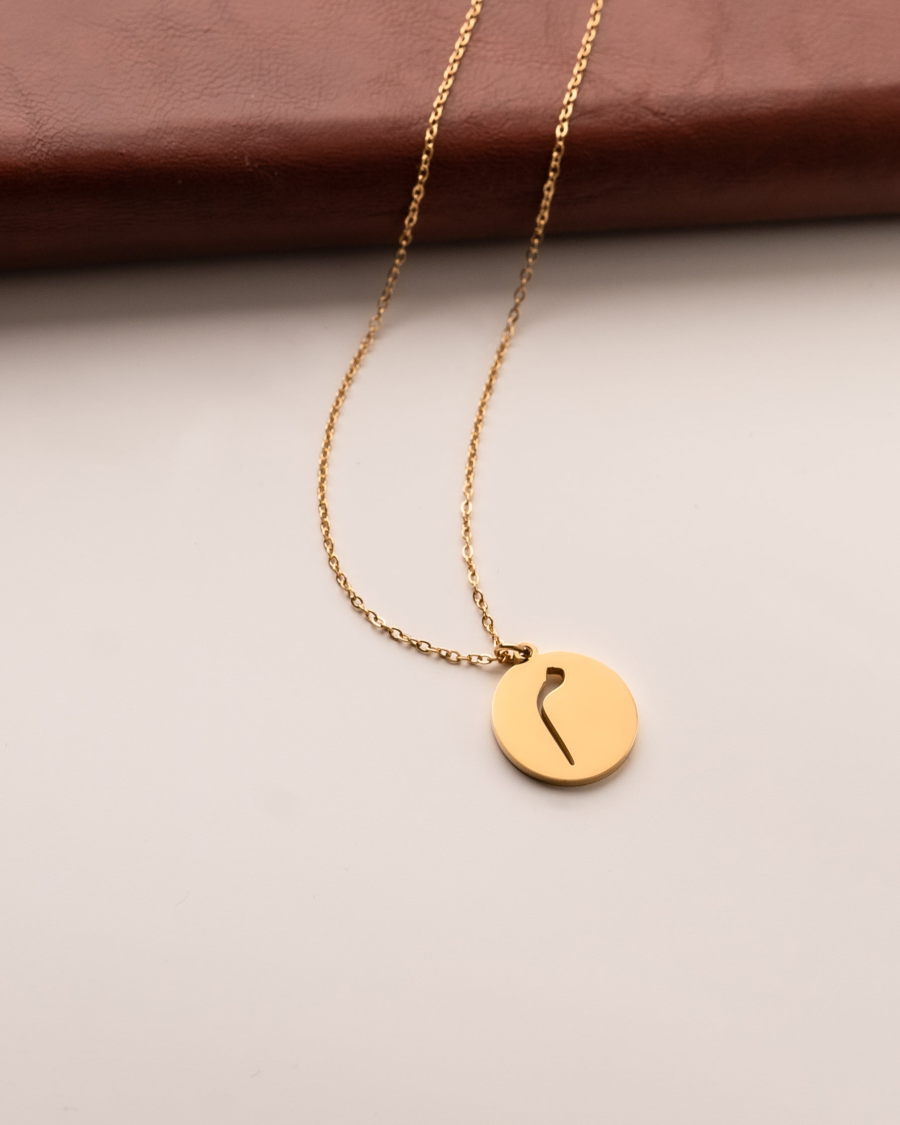 Arabic Letter Necklace م
