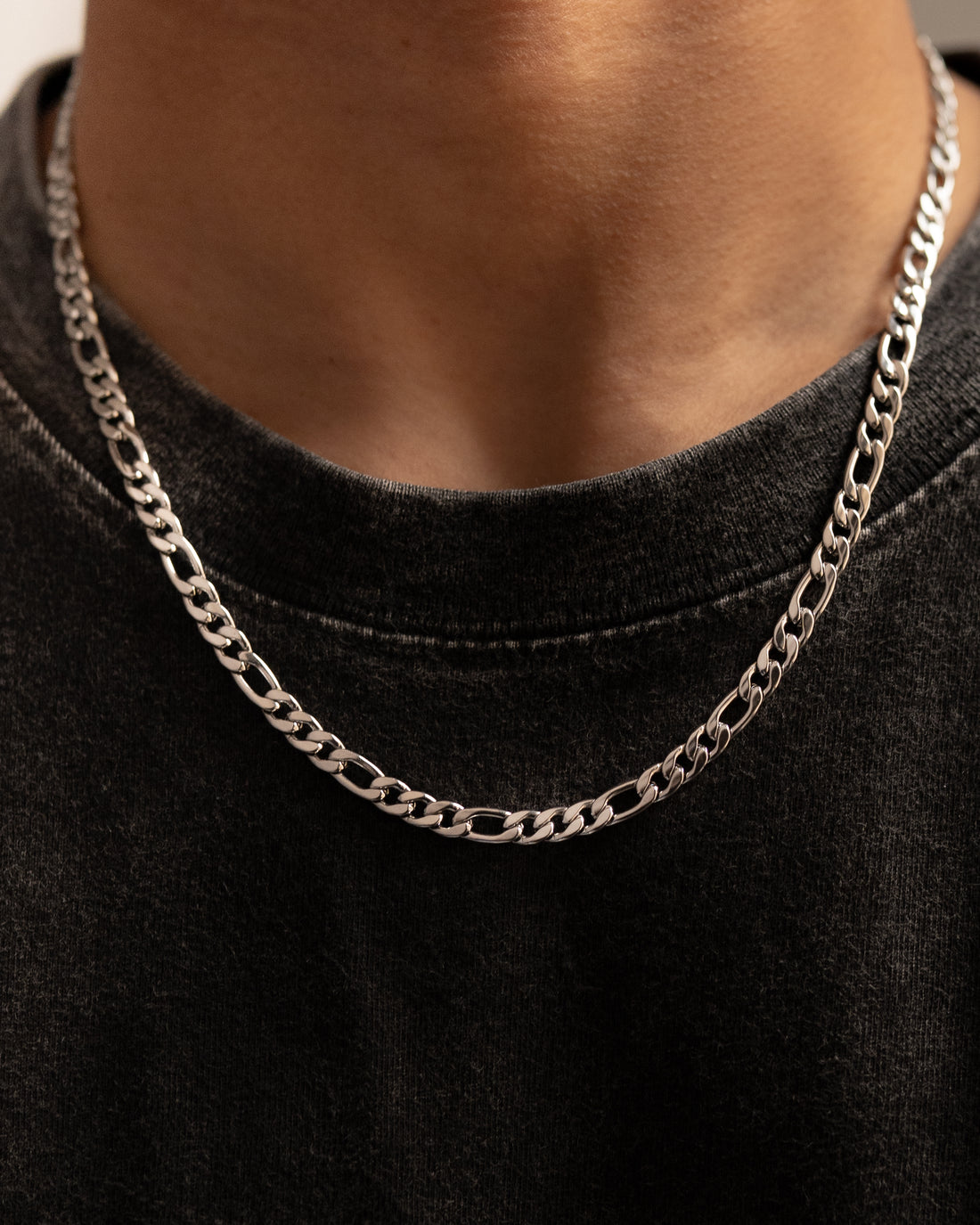 Figaro Chain (Silver) 5mm