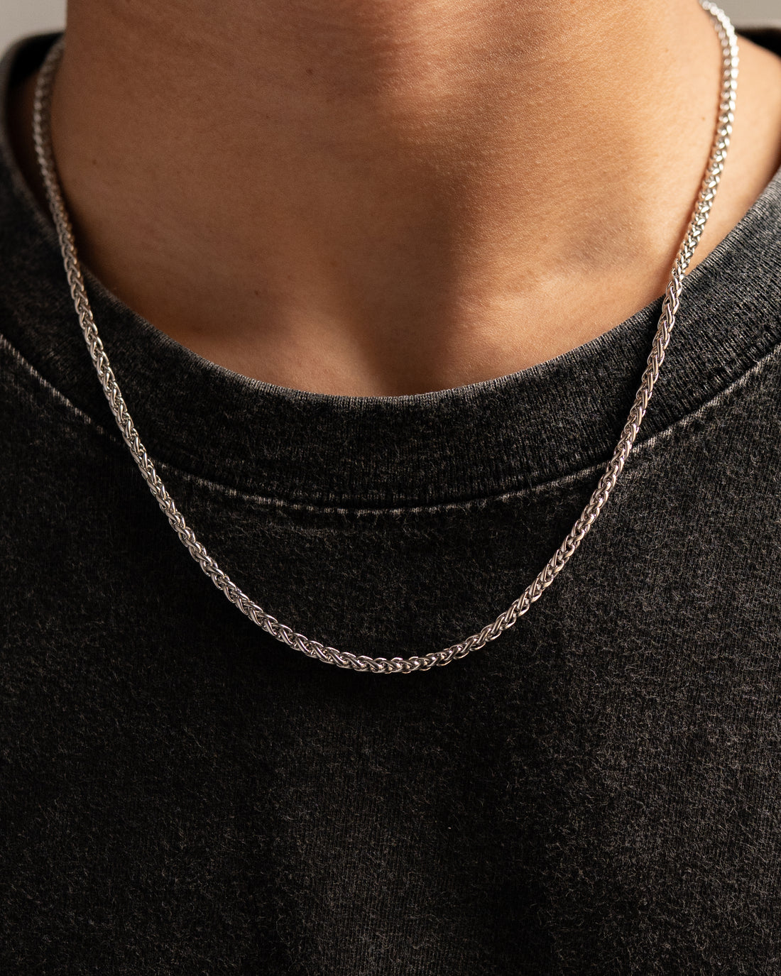Wheat Chain (Silver) 3mm