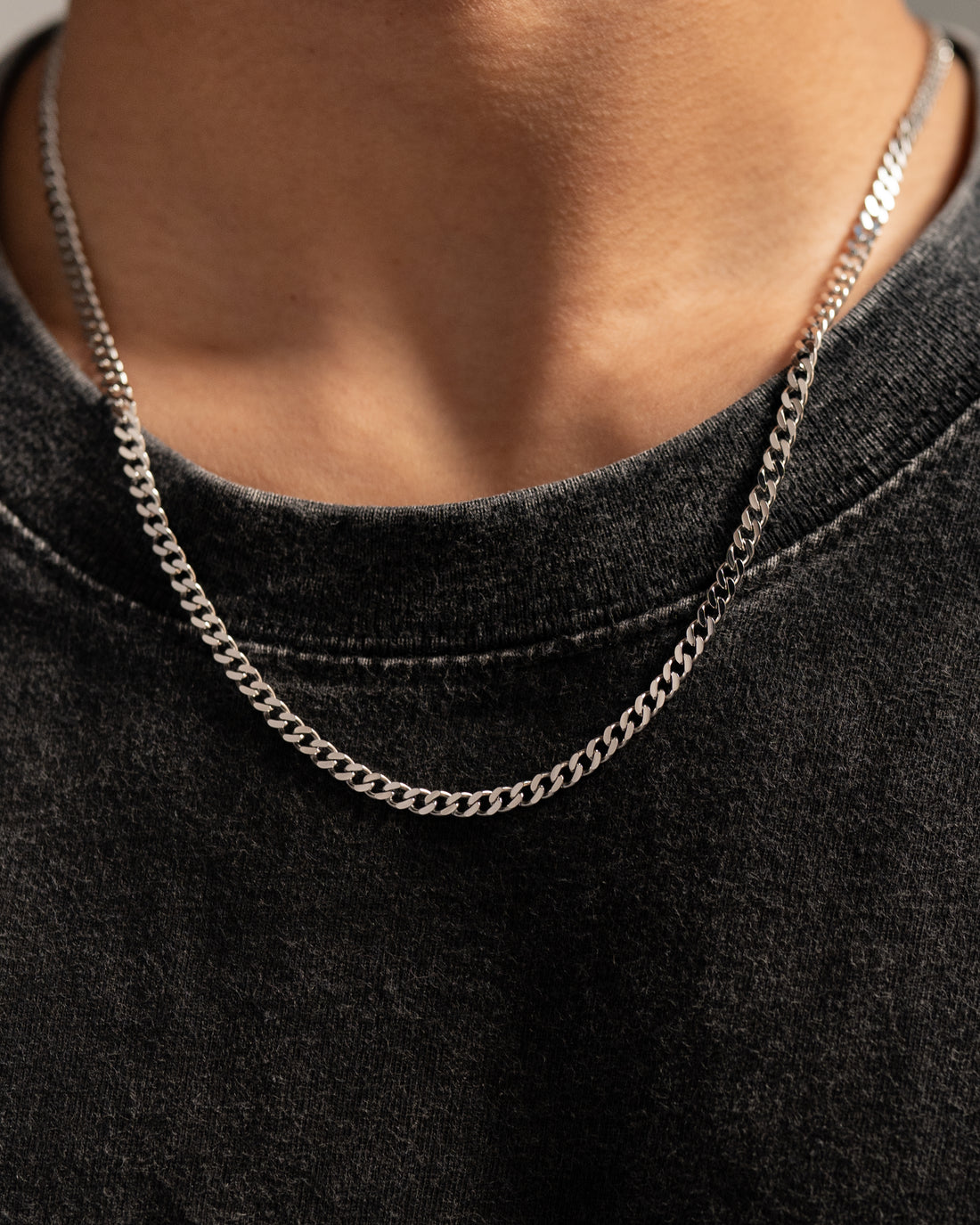 Cuban Chain (Silver) 4mm