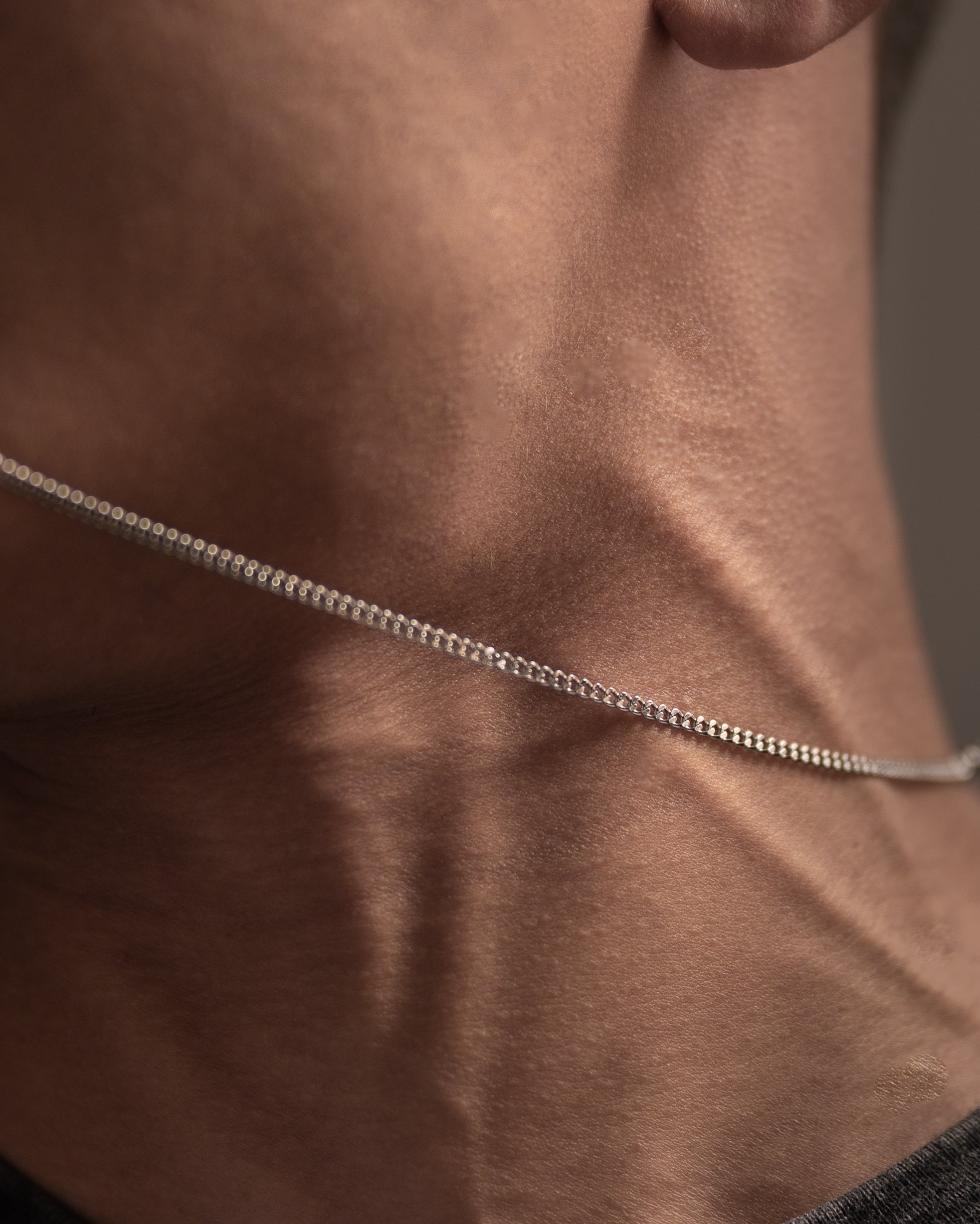 Cuban Chain (Silver) 2mm