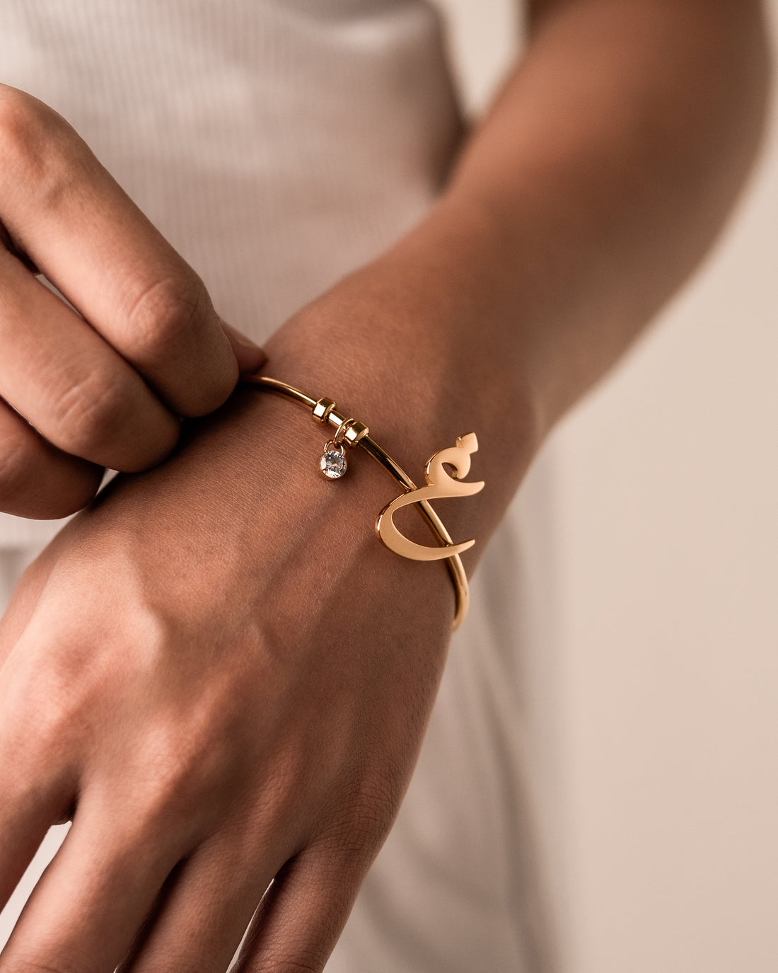 Arabic Initial Cuff  غ