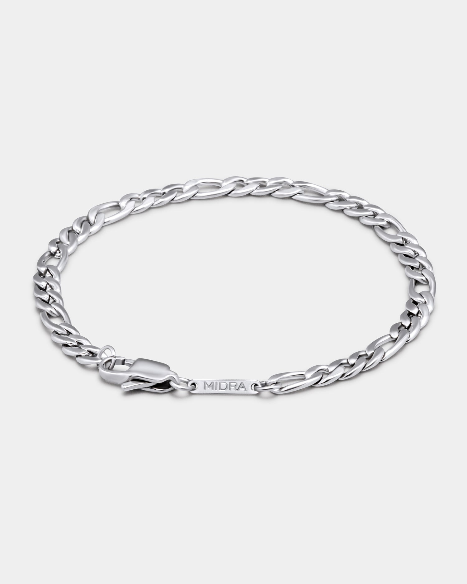 Figaro Bracelet (Silver) 5mm