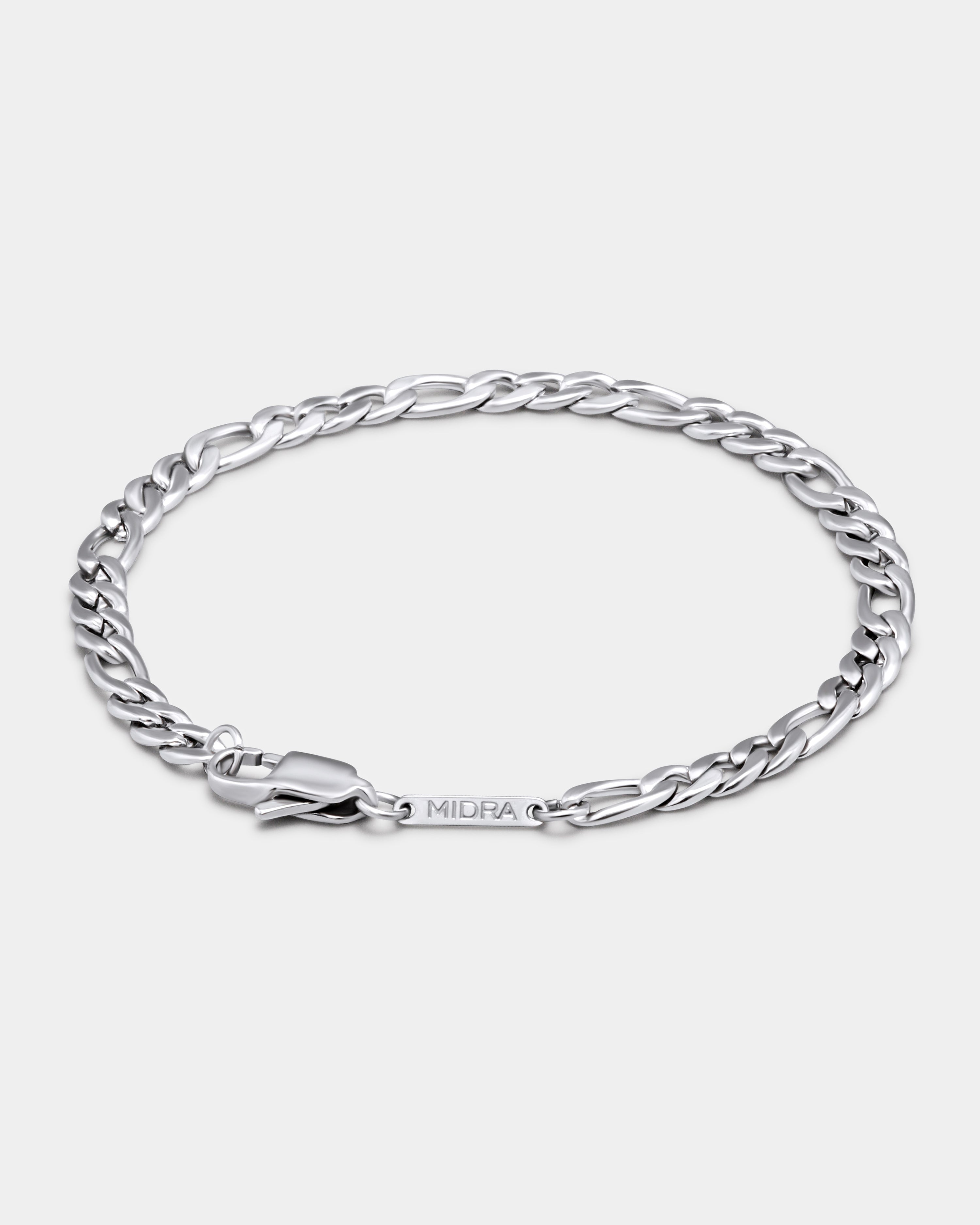 Figaro Bracelet (Silver) 5mm
