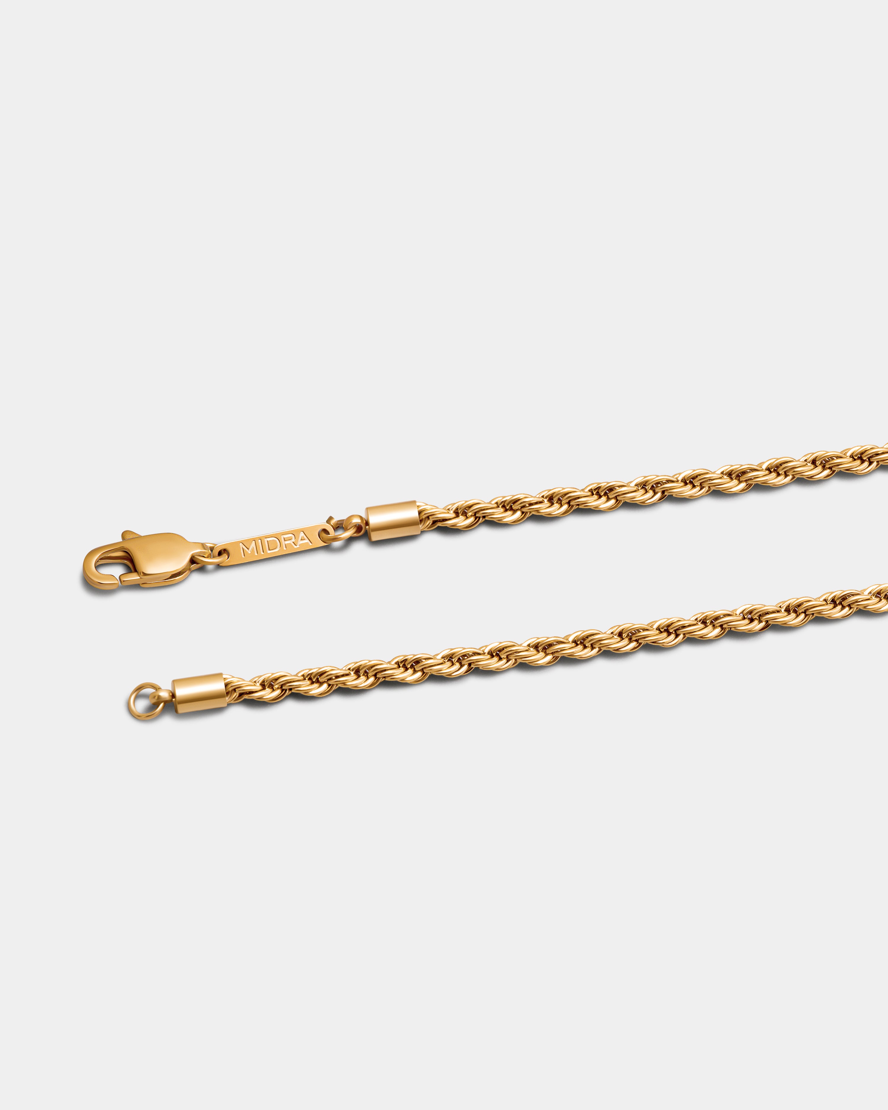 Rope chain (Golden) 3mm