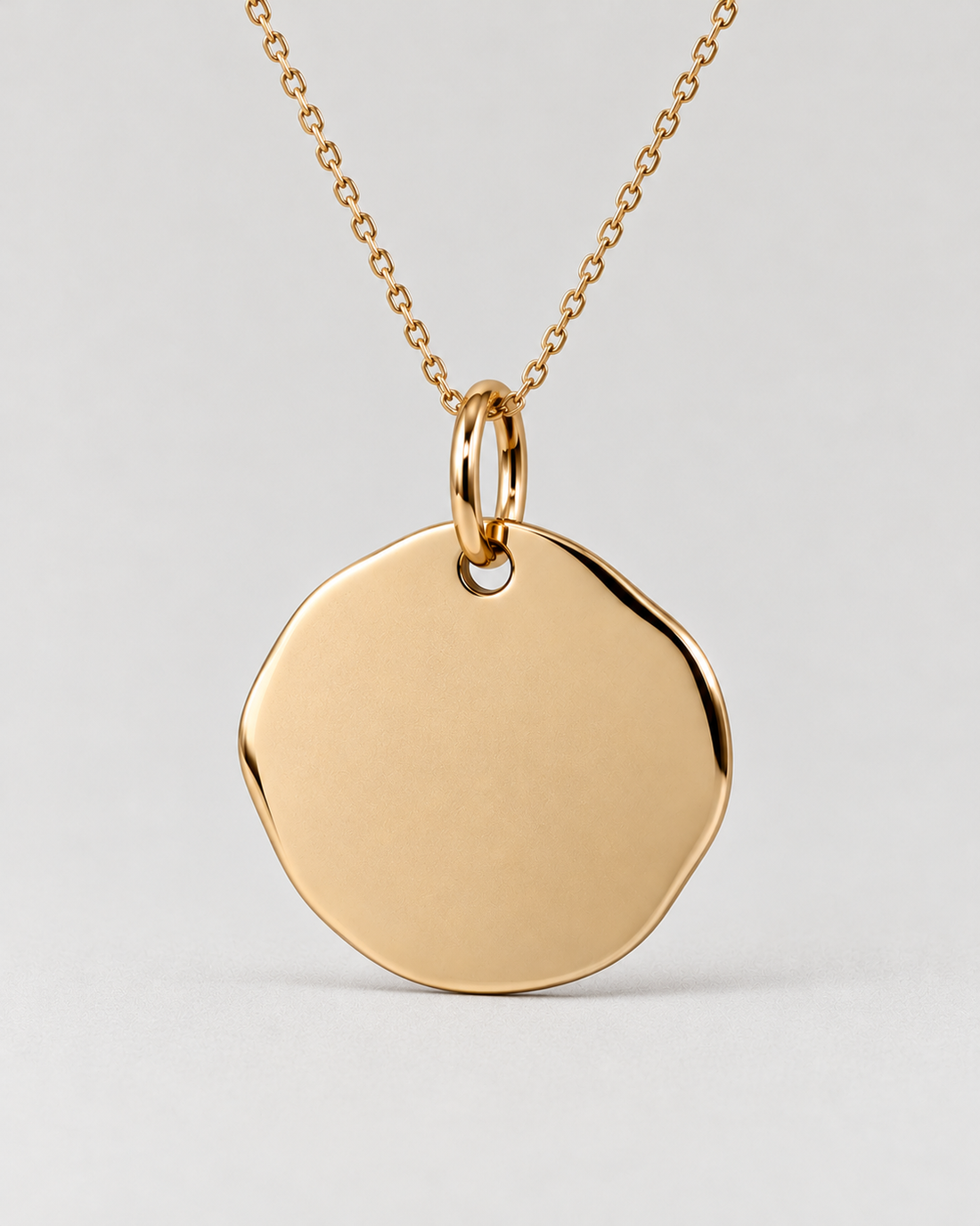 Orange Engravable Pendant