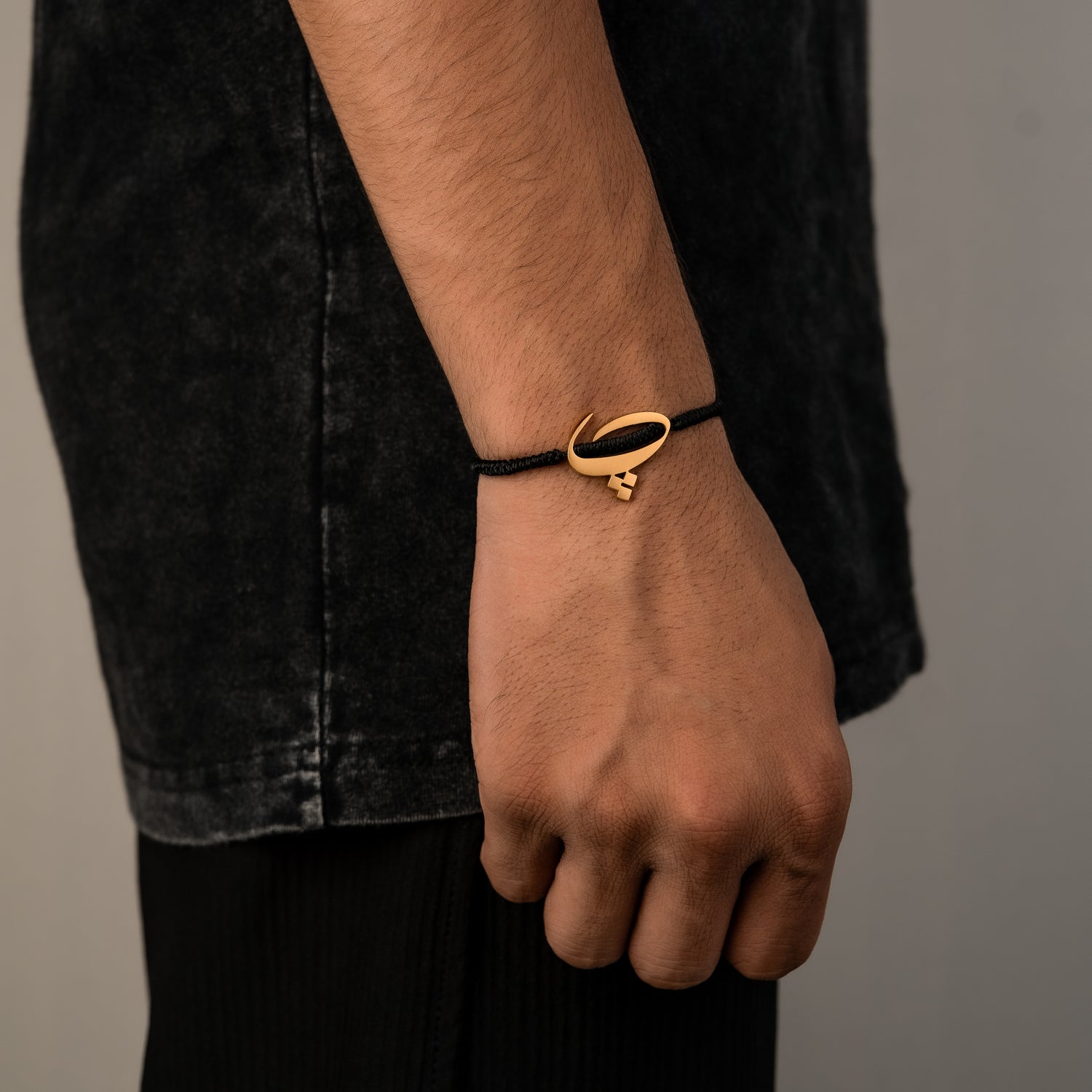 Arabic Initial Bracelet