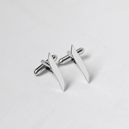 Calligraphed Arabic Initial Cufflinks