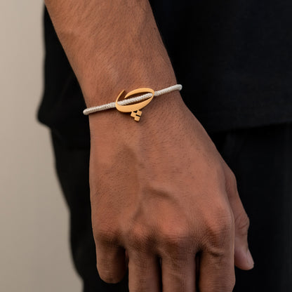 Arabic Initial Bracelet