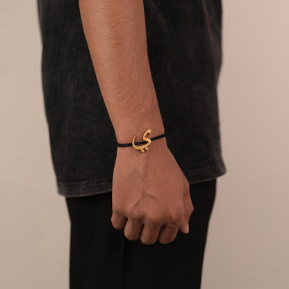 Arabic Initial Bracelet
