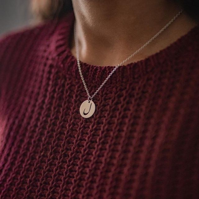 PETITE GOLDEN MEDALLION necklace – Carden Avenue